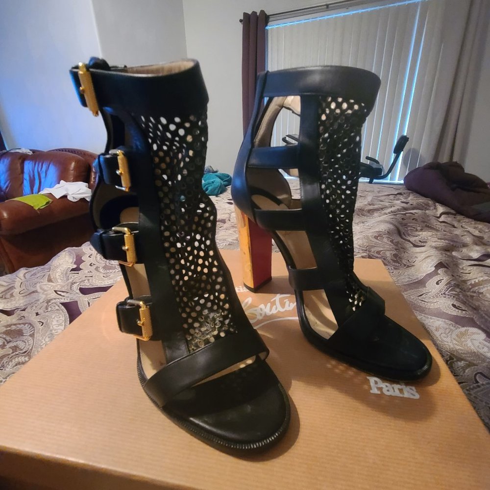 Christian Louboutin Fencing 100 Chalumeau/Calf